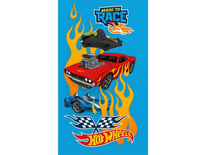 Detsky rucnik Hot Wheels Draci Silnic 30x50