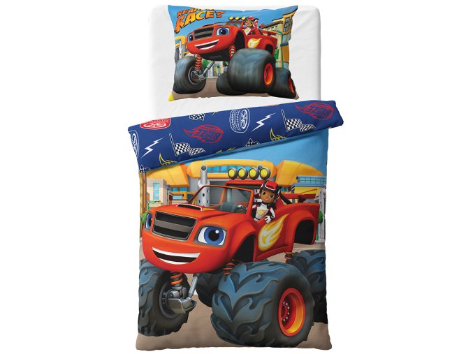 Detske povleceni Plaminek a Ctyrkolaci Pripraven na Zavod 140x200