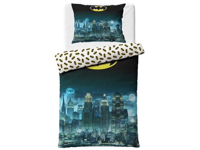 Detske povleceni Batman Nocni Gotham 140x200 70x90 cm