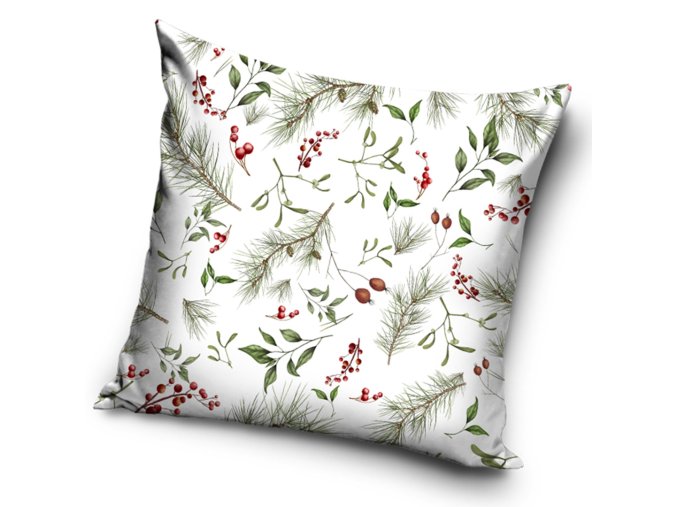 Dekoracni polstarek Zimni Vune Lesa 40x40 cm POD