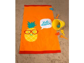 Detska plazova osuska Ananas Oranzova