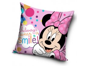 povlak na polstarek Minnie Always Smile 40x40cm