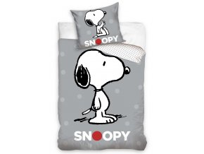 Detske povleceni Snoopy Grey