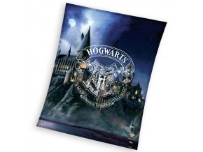 Detska deka Harry Potter Bradavicka Skola 150x200