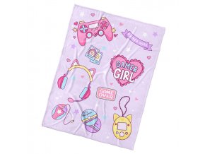 Detska deka Gamer Girl 130x170