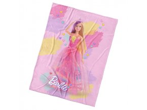 Detska deka Barbie Duhovy Svet 130x170