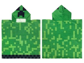 Detske ponco Minecraft Creeper Explode