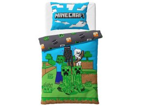 Detske povleceni Minecraft Mob Monsters 140x200 70x90 cm