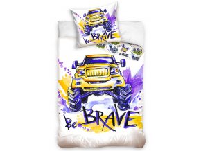 Detske povleceni Monster Truck Be Brave