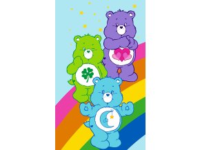 Detsky rucnik Medvidci Care Bears 30x50