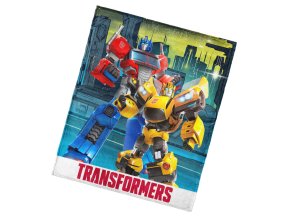 Detska deka Transformers Bumblebee a Optimus Prime 130x160 053138 koso