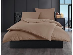 Bavlnene povleceni Color Svetle Hnede BedTex 140x200 70x90