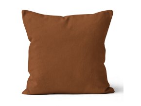 Mikroplysovy povlak na polstarek 40x40 Hnedy
