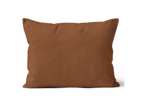 Mikroplysovy povlak na polstarek 50x70 Hnedy