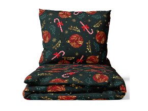 Vanocni bavlnene povleceni Sladke a Vesele 140x200 slozene ROT244022 TIP