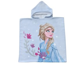 Detske Ponco Ledove Kralovstvi Elsa s Olaf lic