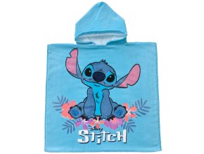 Detske ponco Lilo a Stich Roztomily Mimozemstan lic