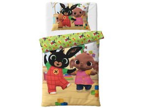 Detske povleceni zajicek Bing a Sula ve Skolce 140x200