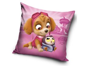 Detsky polstarek Tlapkova Patrola Skye a Huhu 40x40 PAW202047