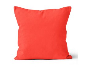 Mikroplysovy povlak na polstarek 40x40 Koralovy