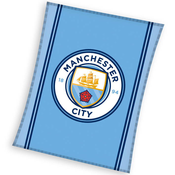 Carbotex 218825 Dětská deka Manchester City 110x140 cm