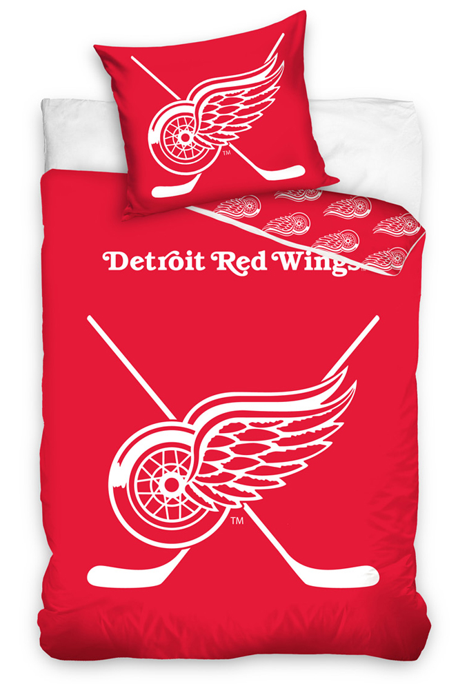 Svítící povlečení NHL Detroit Red Wings