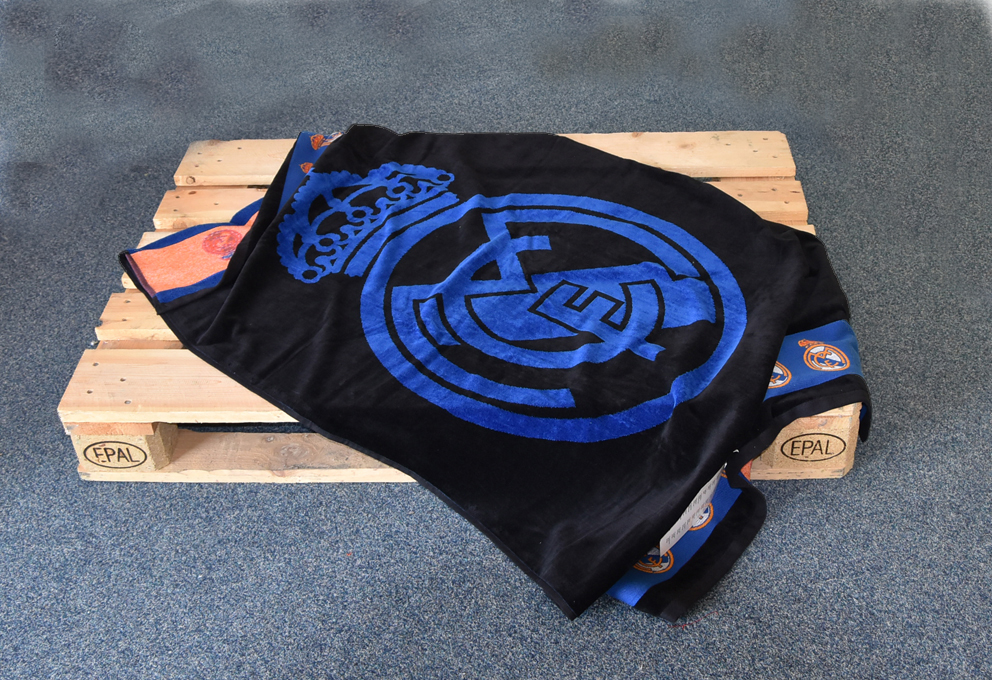 Fotbalová osuška Real Madrid Blue Black