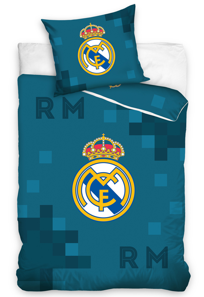 Fotbalové povlečení Real Madrid Dados Blue