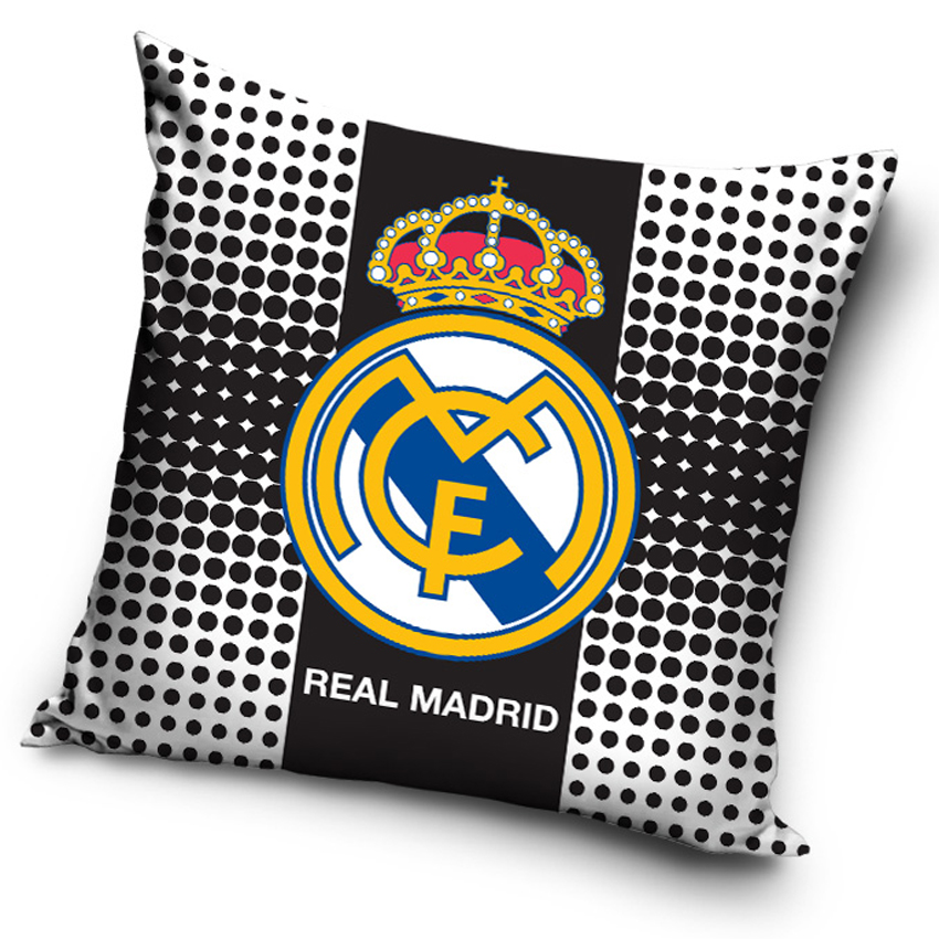 Povlak na polštářek Real Madrid Black Dots