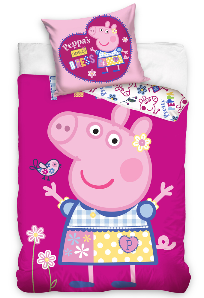 Dětské povlečení Prasátko Peppa Modelka