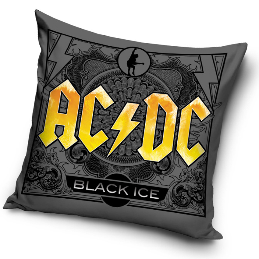 Dekorační polštář AC/DC Black Ice 45x45 cm