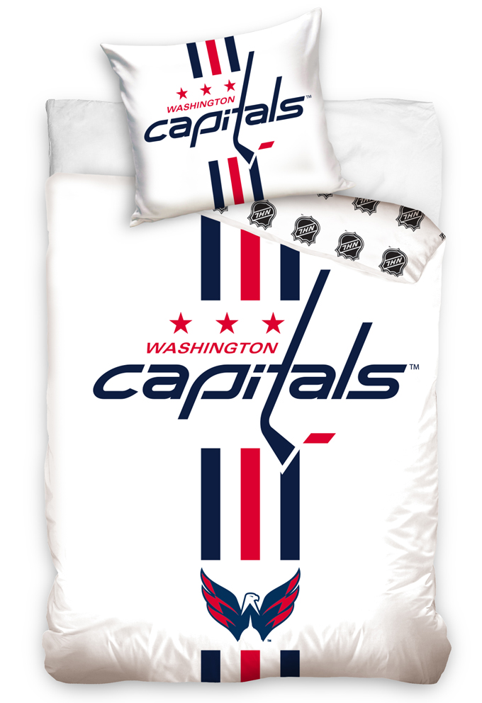 Hokejové povlečení NHL Washington Capitals White