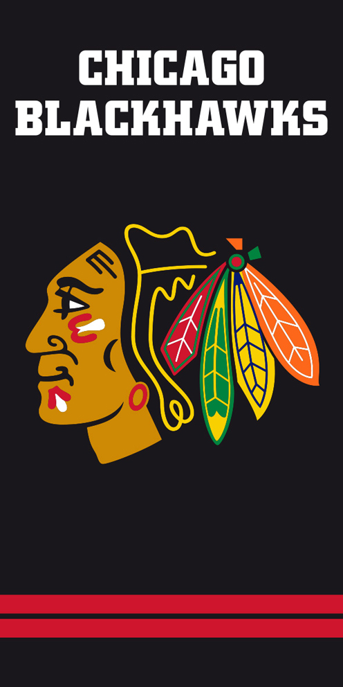 Osuška NHL Chicago Blackhawks Black