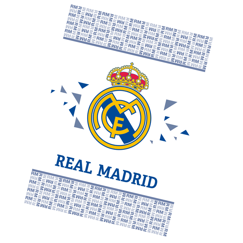 Carbotex 438837 Dětská deka Real Madrid White 110x140 cm