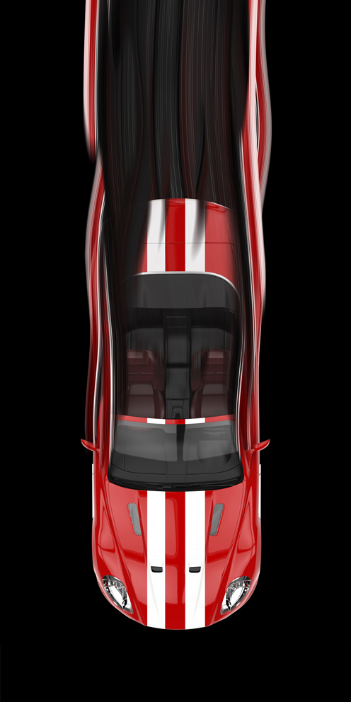Froté osuška Red Car