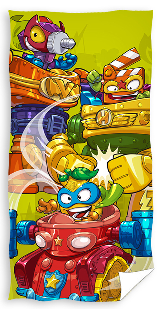 Dětská osuška Super Zings Robots