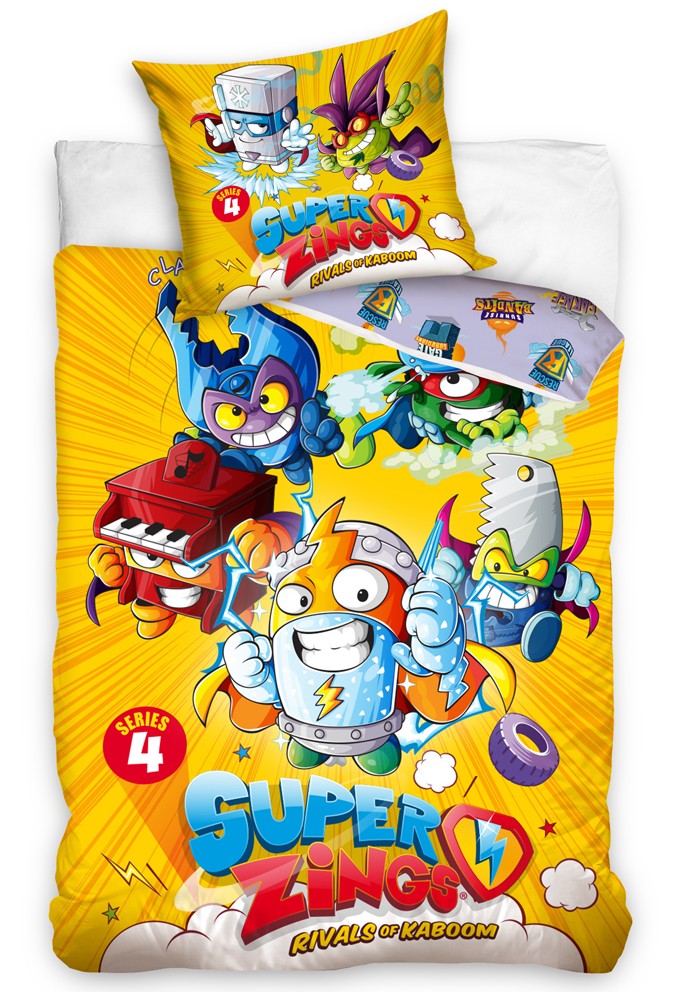 Dětské povlečení SuperZings Brain Freeze