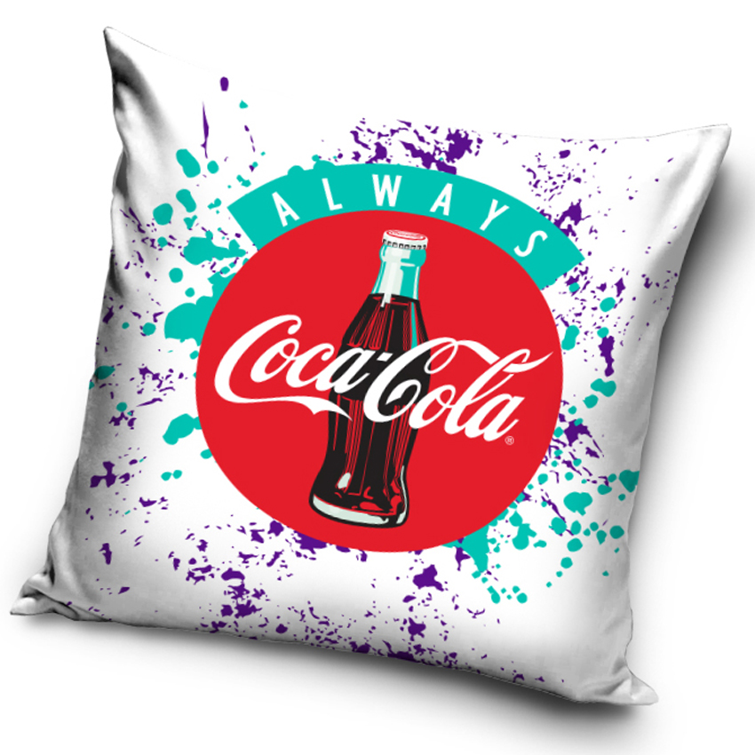 Carbotex 450815 Povlak na polštářek Always Coca Cola 40x40 cm