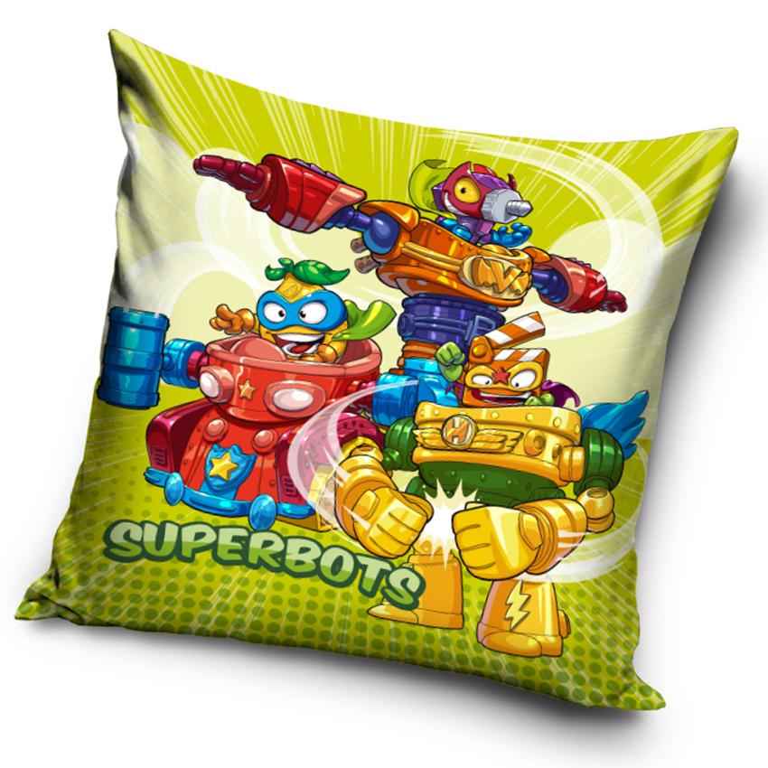 Povlak na polštářek SuperZings Superbots