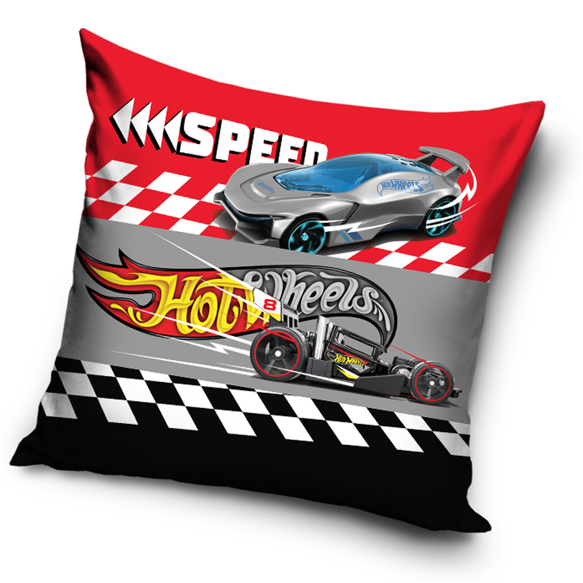 Povlak na polštářek Hot Wheels Formule 8