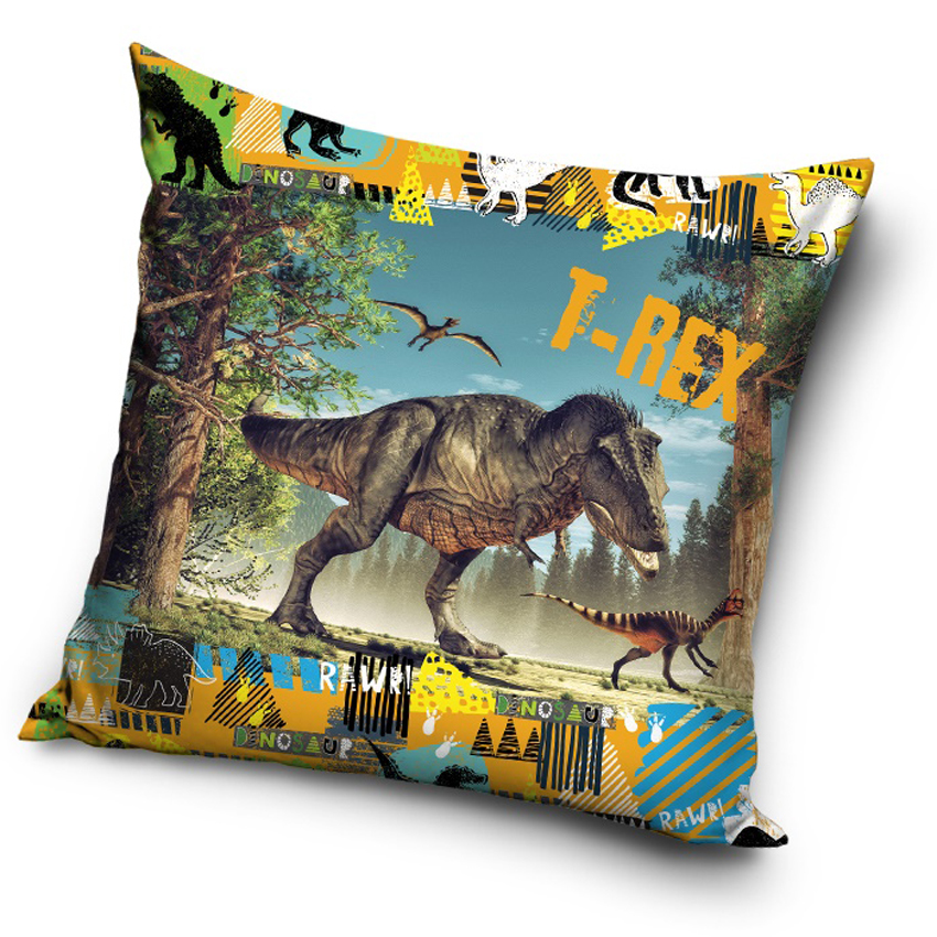 Povlak na polštářek T-Rex Polední svačinka