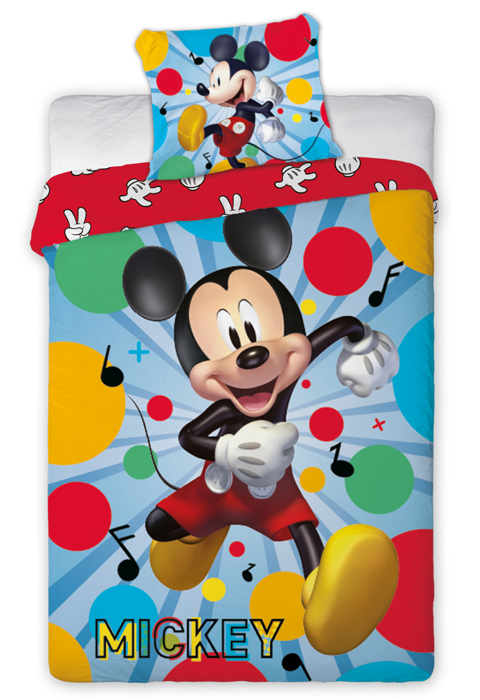 Dětské povlečení Mickey Mouse Taneční Párty