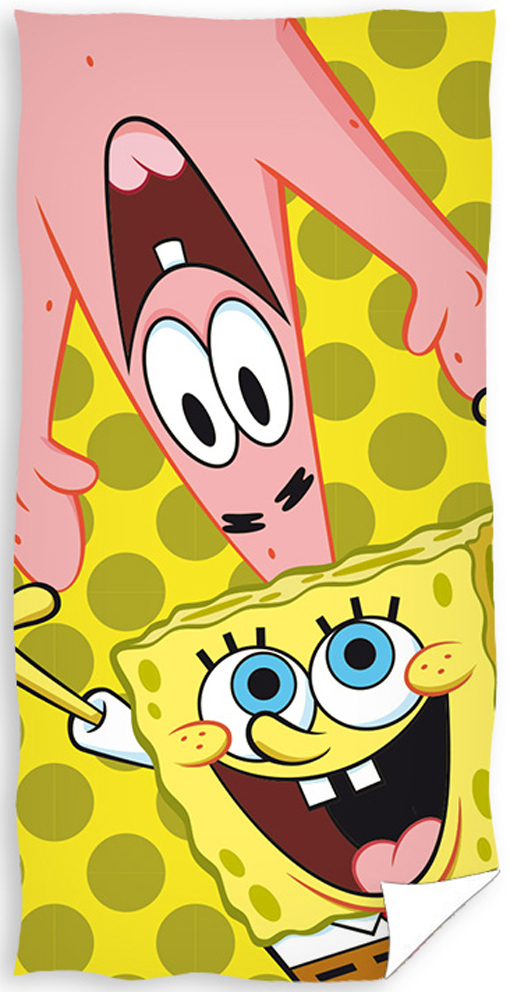 Dětská osuška Sponge Bob a Patrick