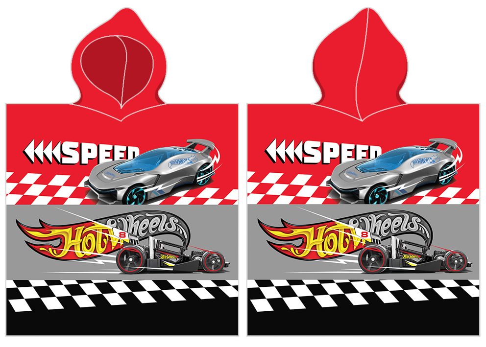 Dětské pončo Hot Wheels Speed