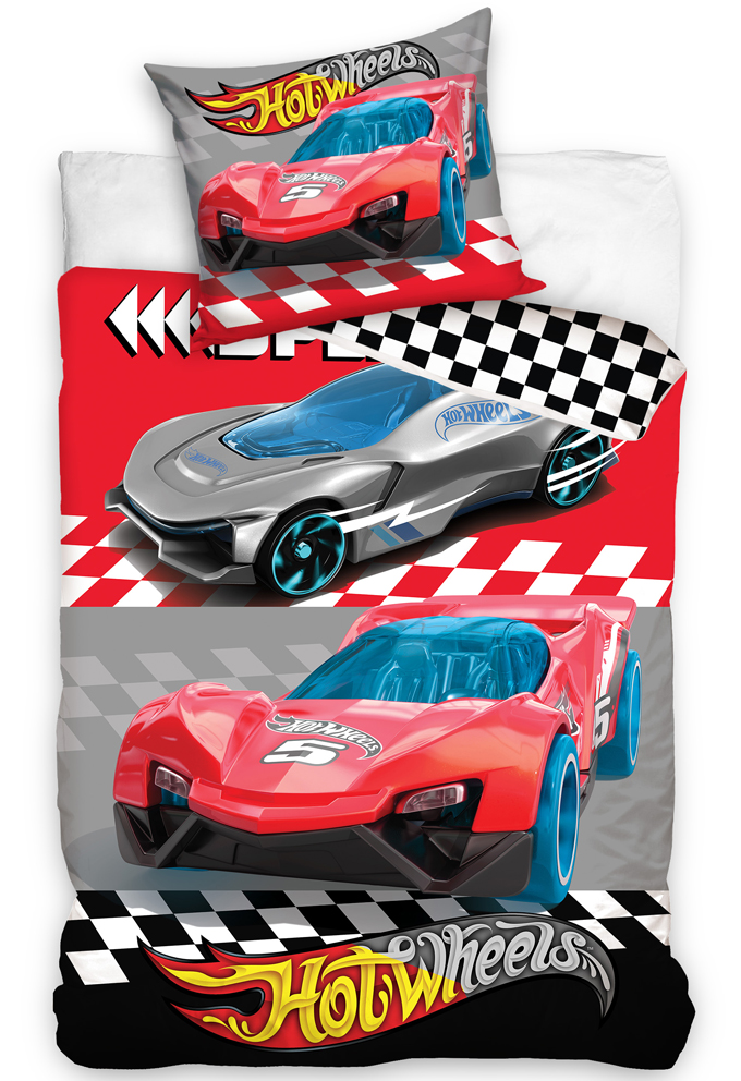 Dětské povlečení Hot Wheels Speed