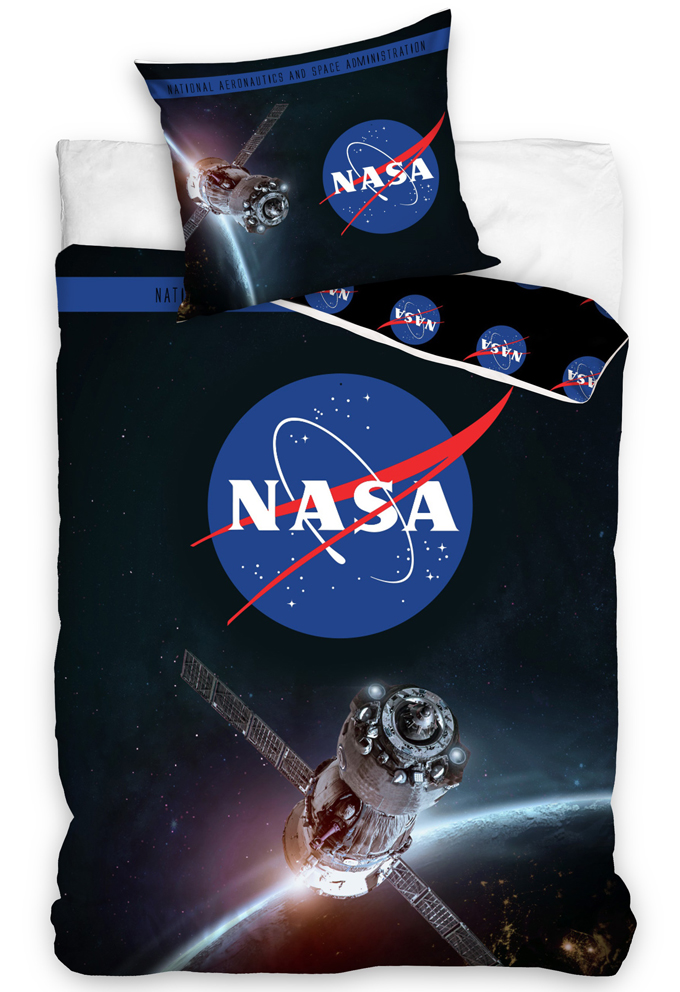 Jerry Fabrics 481864 Bavlněné povlečení NASA Kosmická loď