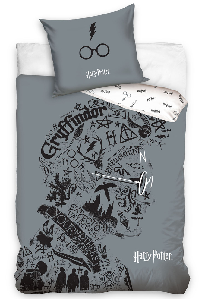 Svítící povlečení Harry Potter Portrét