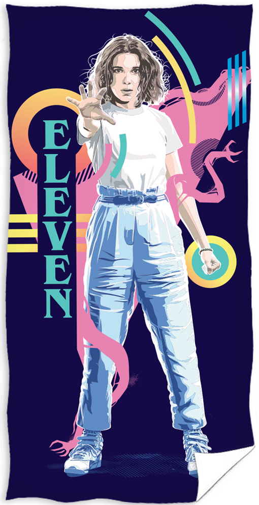 Carbotex 498527 Dětská osuška Stranger Things Eleven 70x140 cm