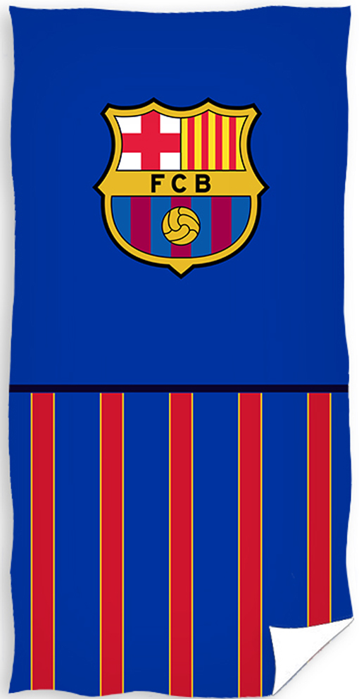 Carbotex 498121 Fotbalová osuška FC Barcelona Blue of Stripes 70x140 cm
