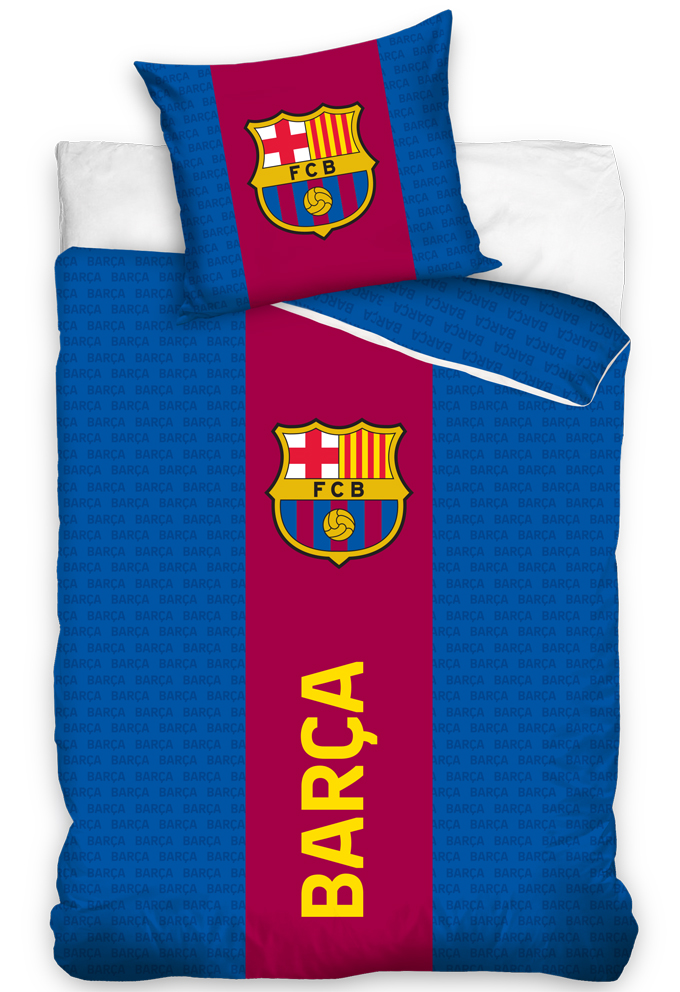 Carbotex 499937 Fotbalové povlečení FC Barcelona Journal 140x200 70x90 cm